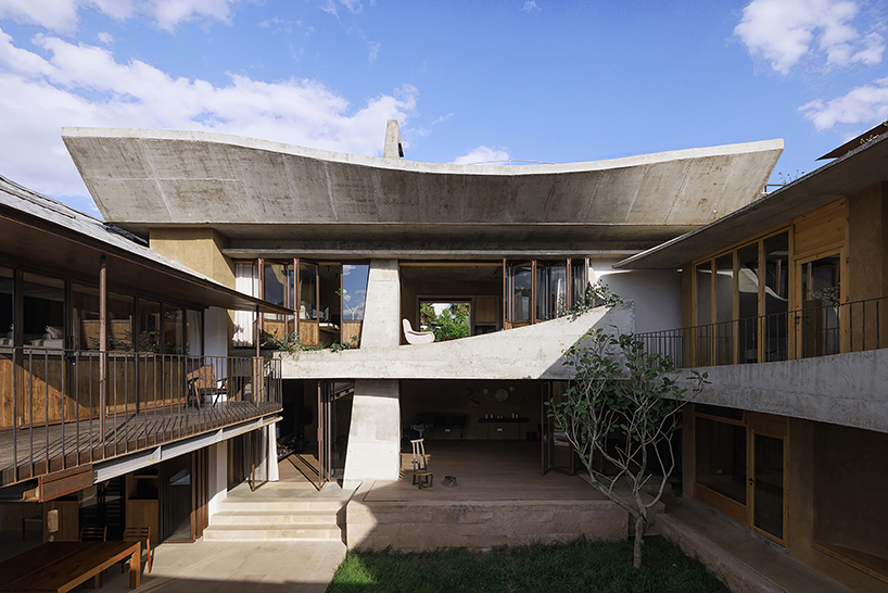 Euses curvos Top Chinese Residence Courtyard y Xi'an Architect