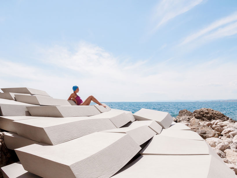 smarin installs 85 concrete lookalike floating devices at cannes' beach