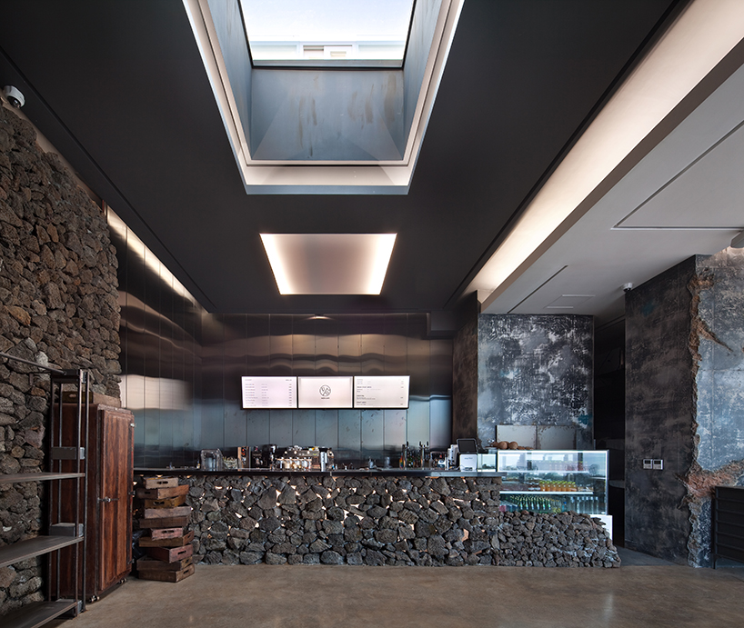platform_a places café on expansive coast of jeju island, south korea