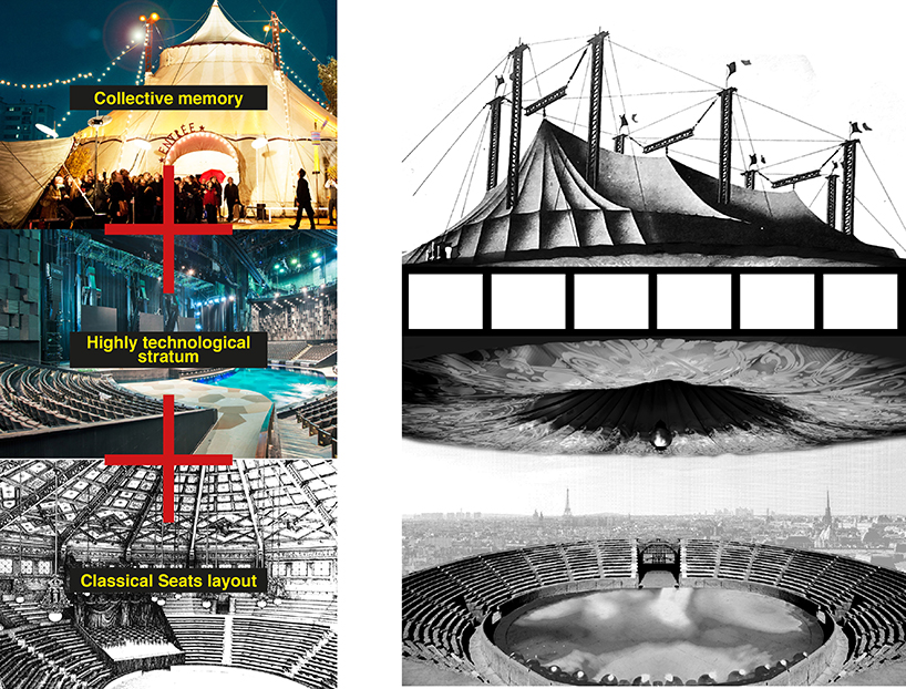 clement blanchet architecture designs contemporary circus for paris metropolitan area