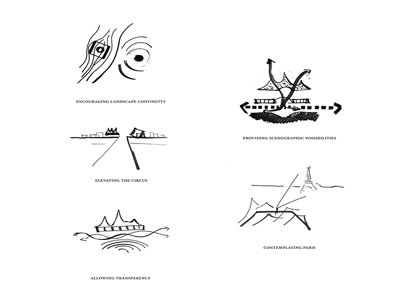 clement blanchet architecture designs contemporary circus for paris metropolitan area