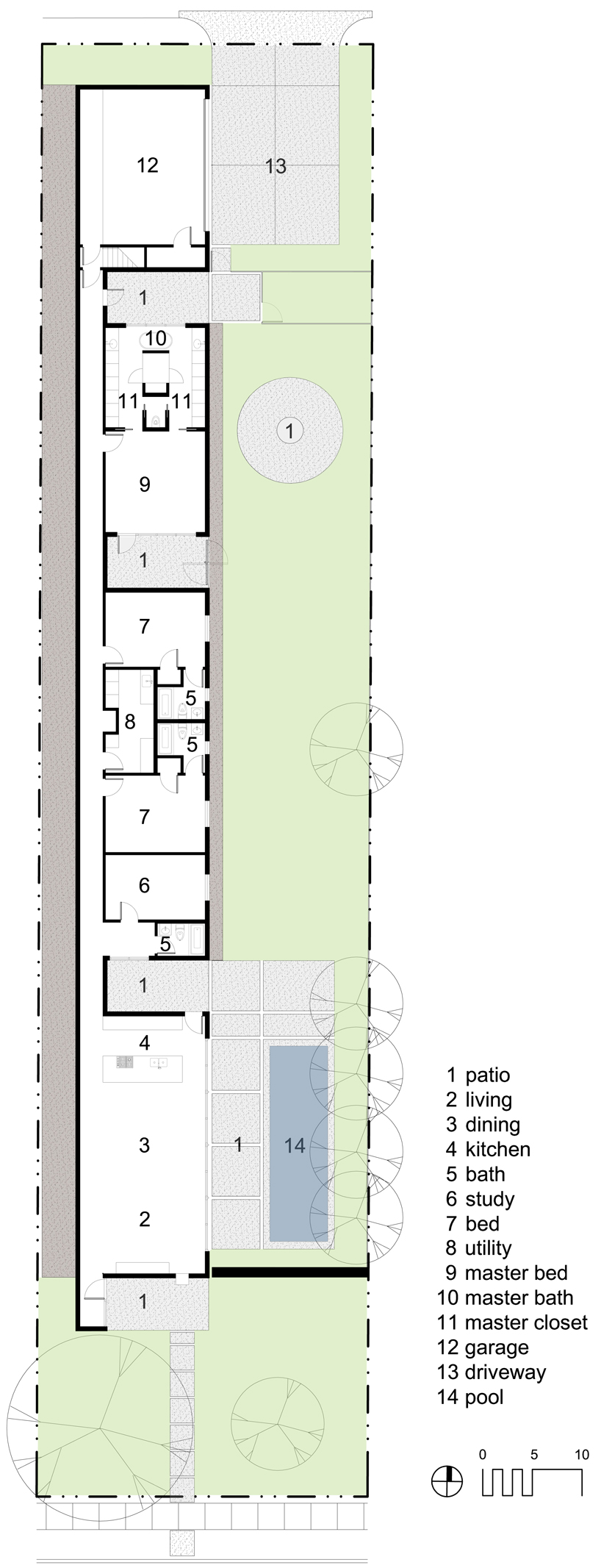buchanan architecture completes sculptural corten steel residence in dallas