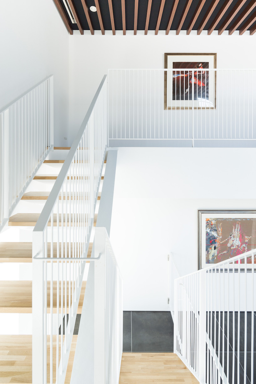 tsushima design studio frames views inside of monolithic house in japan tsushima design studio monolithic house japan designboom