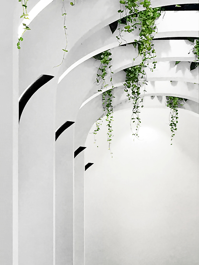 Ida&Billy's arched washroom experience reminiscent of european elegance