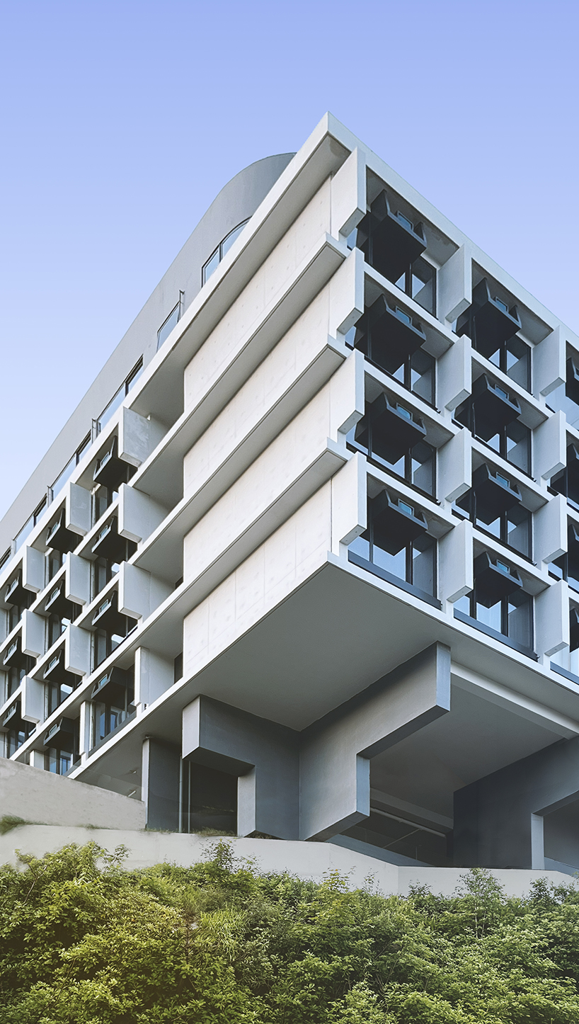 ida & billy reinterprets hong kong campus modernism through dormitory’s gridded facades - 6