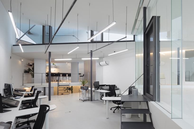 dig architects office blues design nagoya designboom