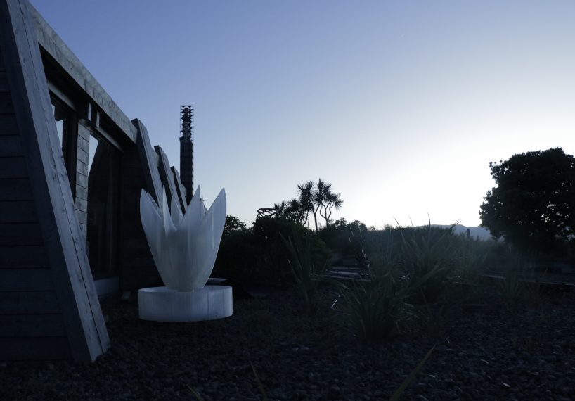 ross stevens' wind turbine 3D-printed from biopolymers offers ecological energy solutions