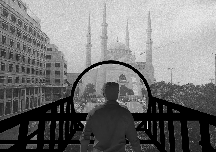 anthony saroufim proposes to transform beirut's egg into a camera obscura anthony saroufim the egg camera obscura beirut designboom