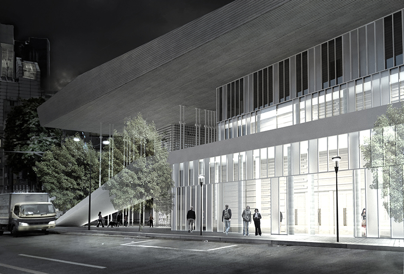 tomas santacruz tokyo music centre concept