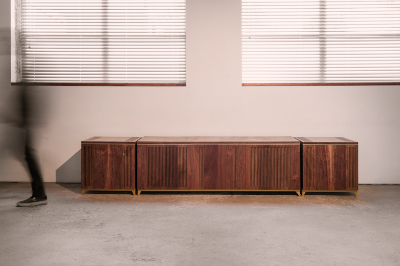 an analog hi-fi console translates stanley kubrick’s the shining into domestic furniture