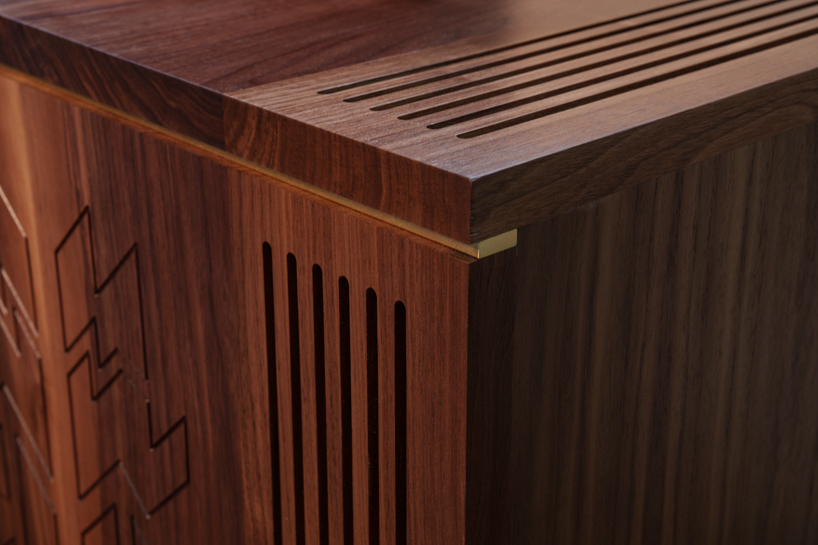 an analog hi-fi console translates stanley kubrick’s the shining into domestic furniture