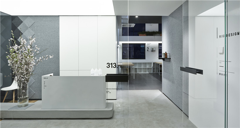 RIGI design christens chic office space in downtown shanghai