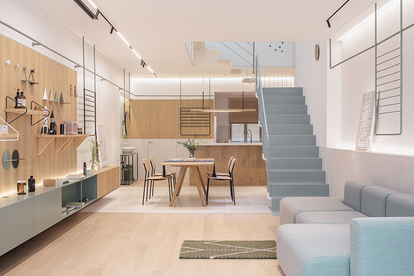 RIGI design renews a single family building in shanghai and lights it up