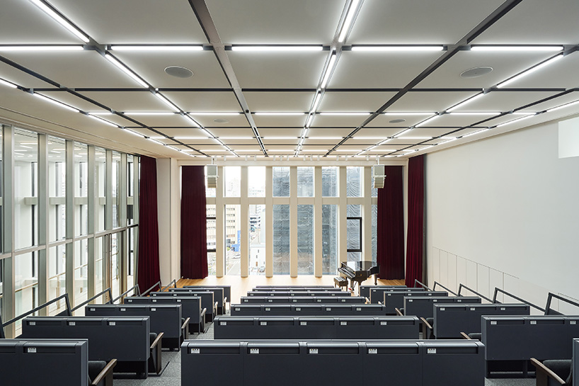 KIAS pairs textured brick facade with planted atrium for headquarters in japan - 10