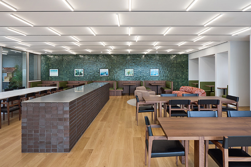 KIAS pairs textured brick facade with planted atrium for headquarters in japan - 8