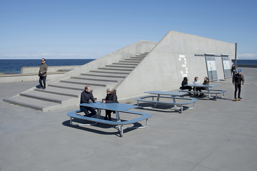 out-sider street furnitureholscher design plateau picnic table designboom