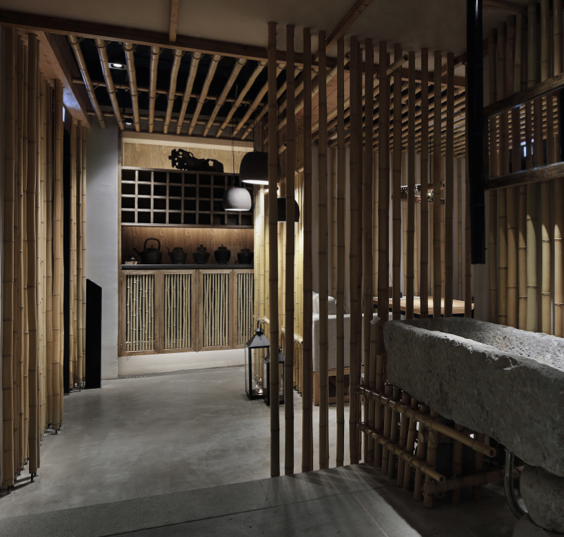 minggu design bamboo's eatery china designboom