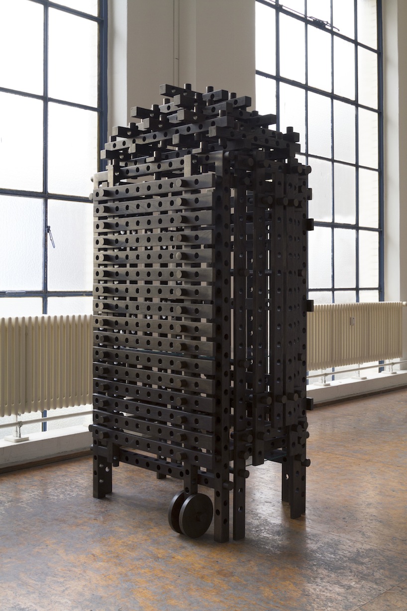  shigeki yamamoto's play cabinet lets you rearrange its parts as you wish designboom