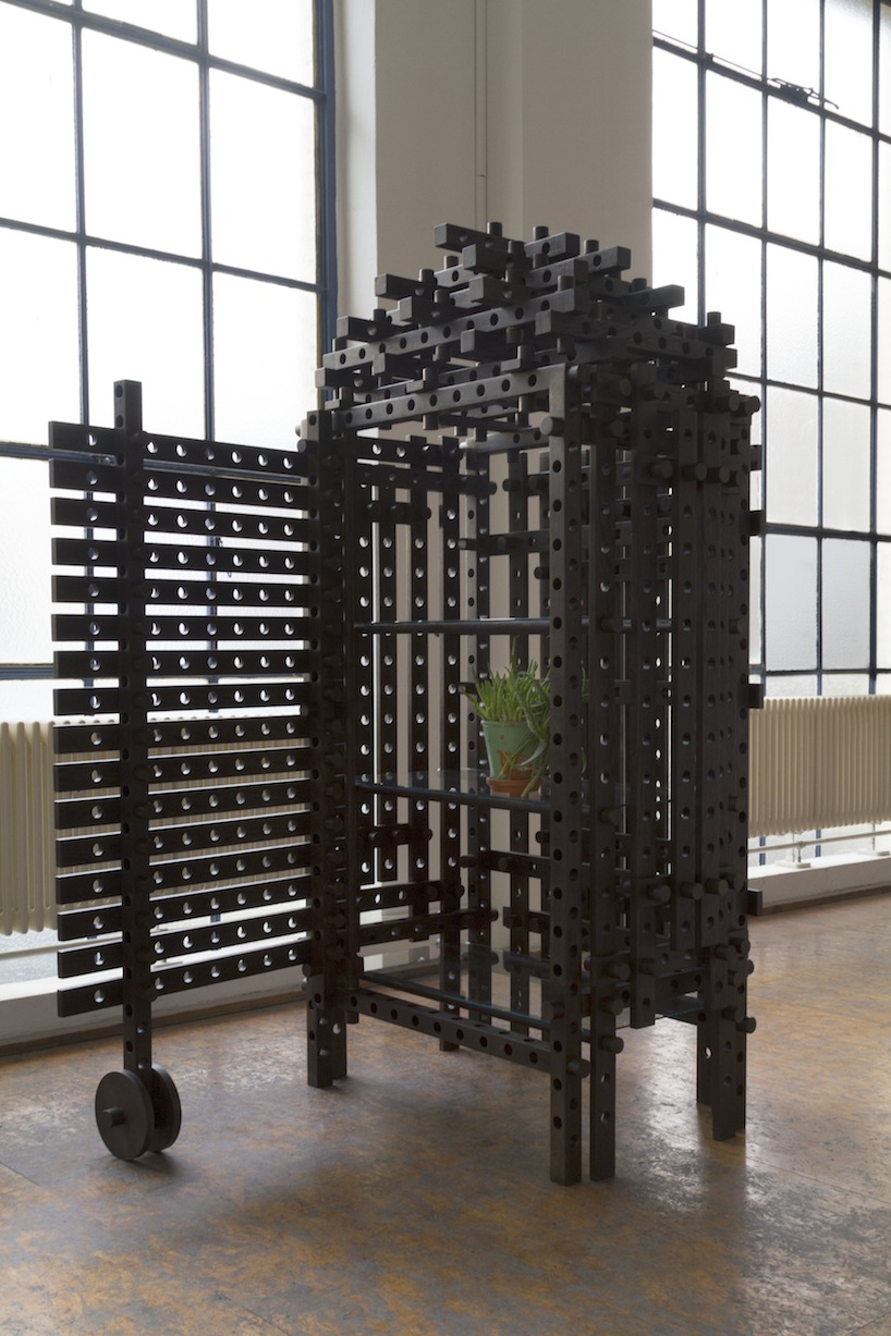  shigeki yamamoto's play cabinet lets you rearrange its parts as you wish designboom