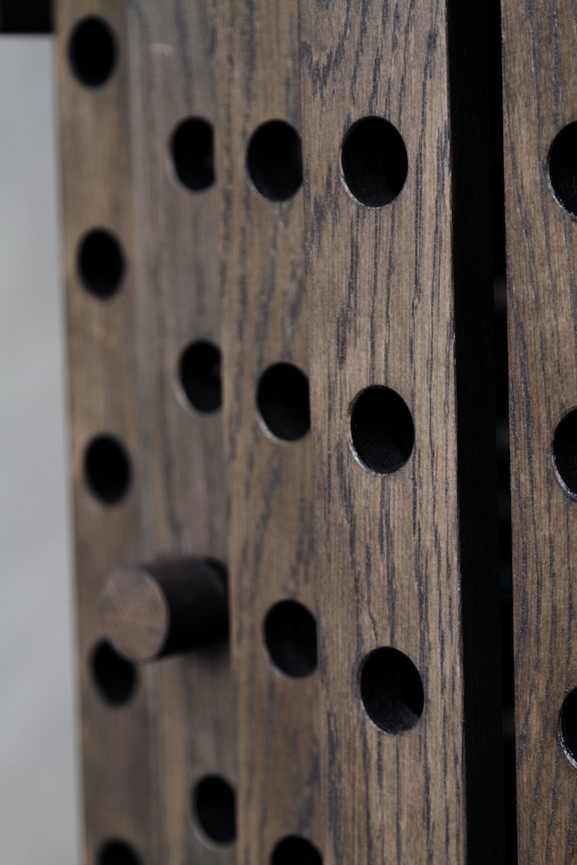  shigeki yamamoto's play cabinet lets you rearrange its parts as you wish designboom