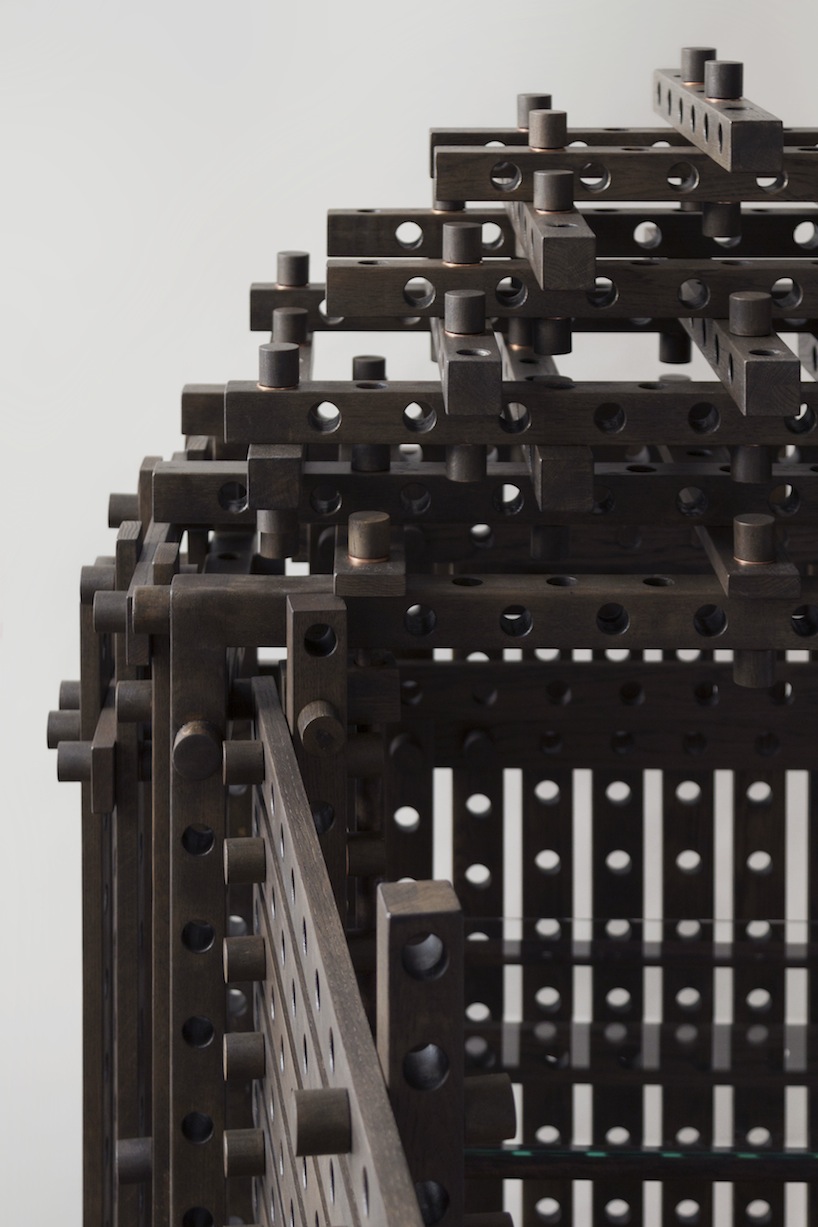  shigeki yamamoto's play cabinet lets you rearrange its parts as you wish designboom