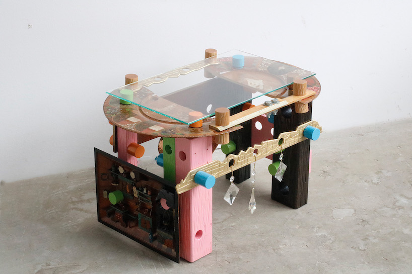 reused toys and roadside finds shape shigeki yamamoto's tables at dutch design week 2024