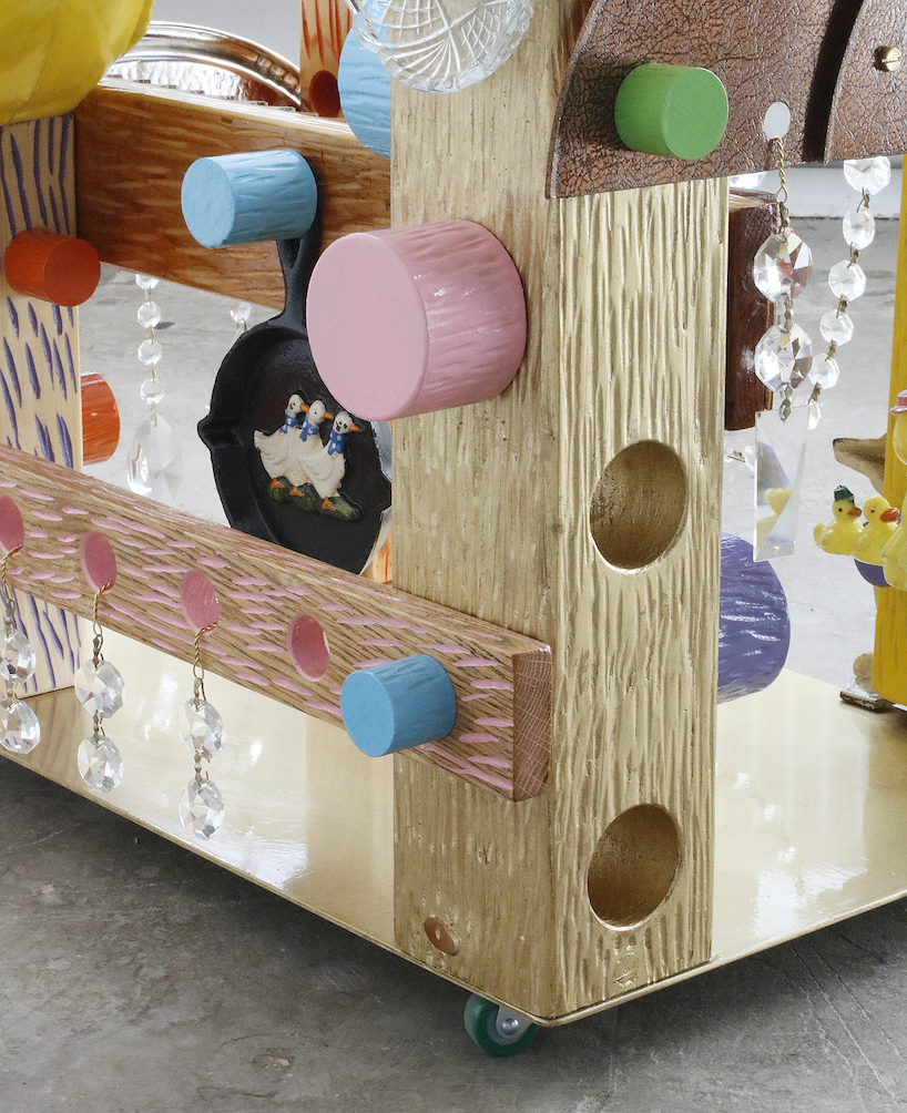 reused toys and roadside finds shape shigeki yamamoto's tables at dutch design week 2024