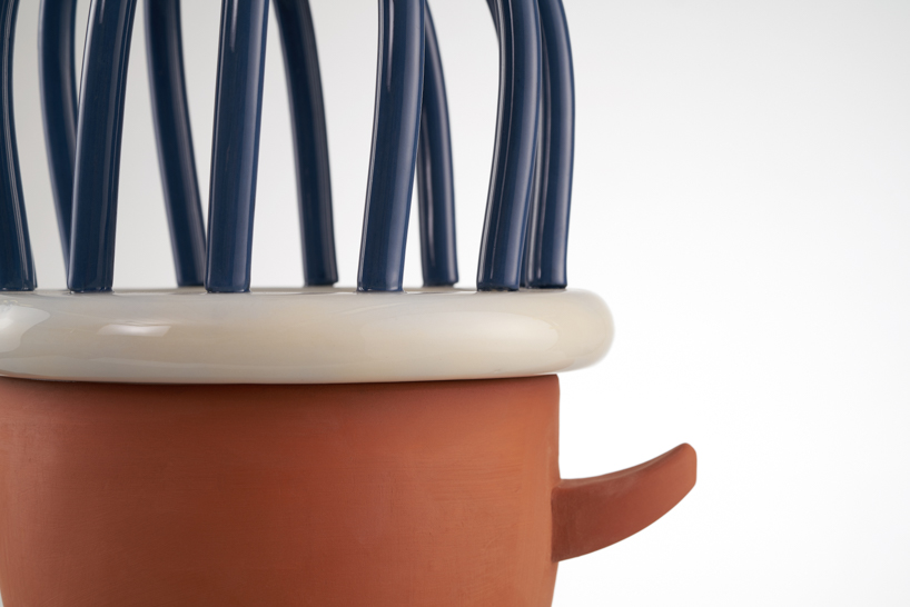 tal batit explores hybrid glazing techniques in latest ceramic collection