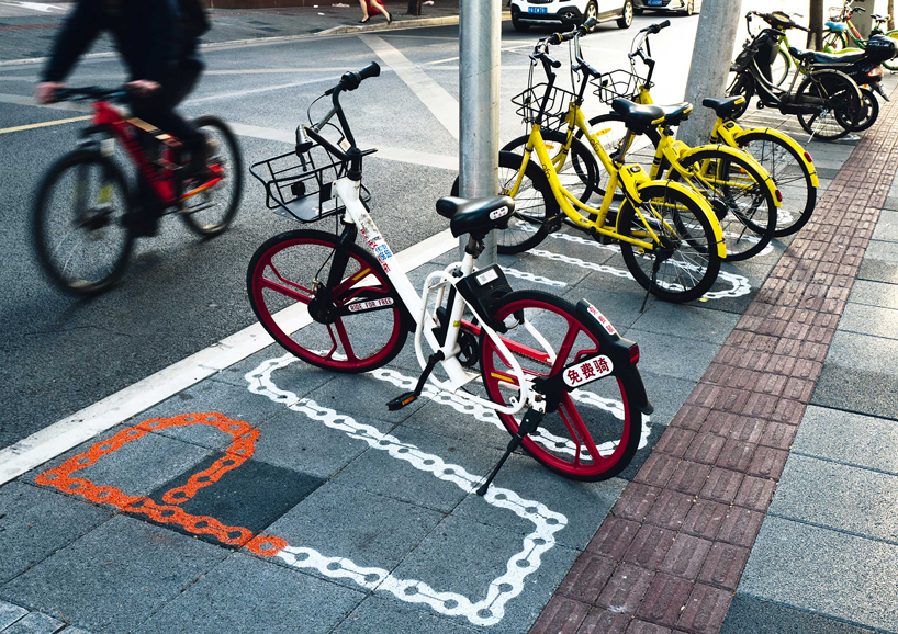 architects design shanghai road graphics for pedestrians