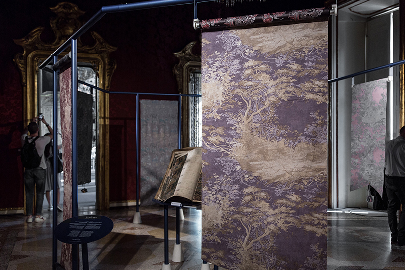 heritage wallpaper by vito nesta refers to 19th-century gobelins