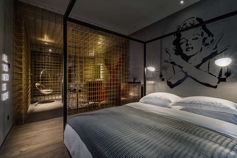 LYCS architecture's mylines westlake is designed as a themed lovers hotel in east china