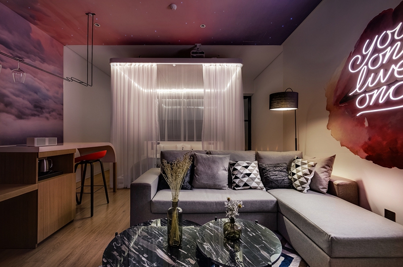 LYCS architecture's mylines westlake is designed as a themed lovers hotel in east china