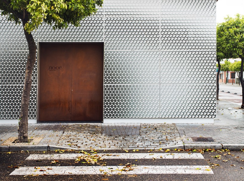 exterior gg architects noor restaurant córdoba spain