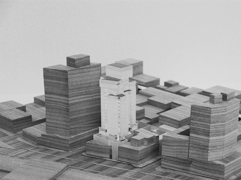 studio seilern architects envisions a skyscraper + sculpture garden in new york