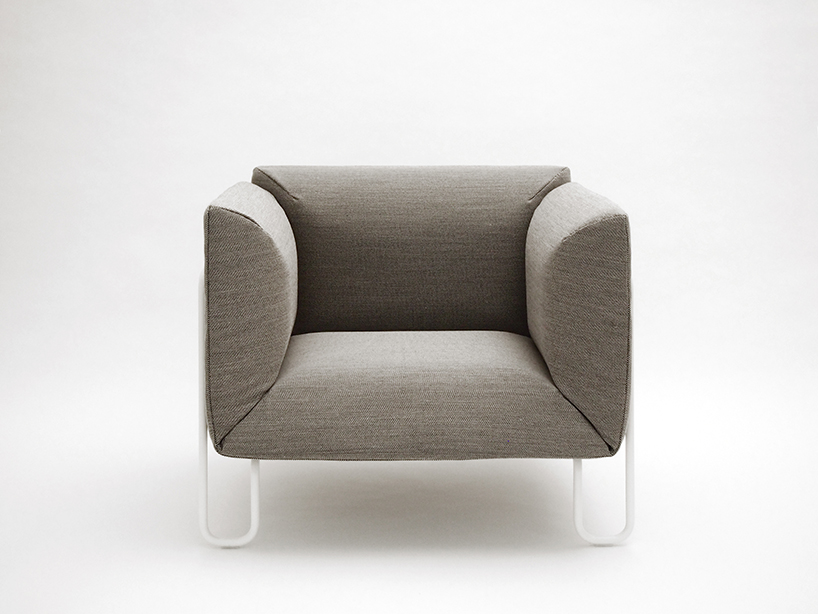 diego sferrazza designs fargo armchair & two-seat couch for spHaus