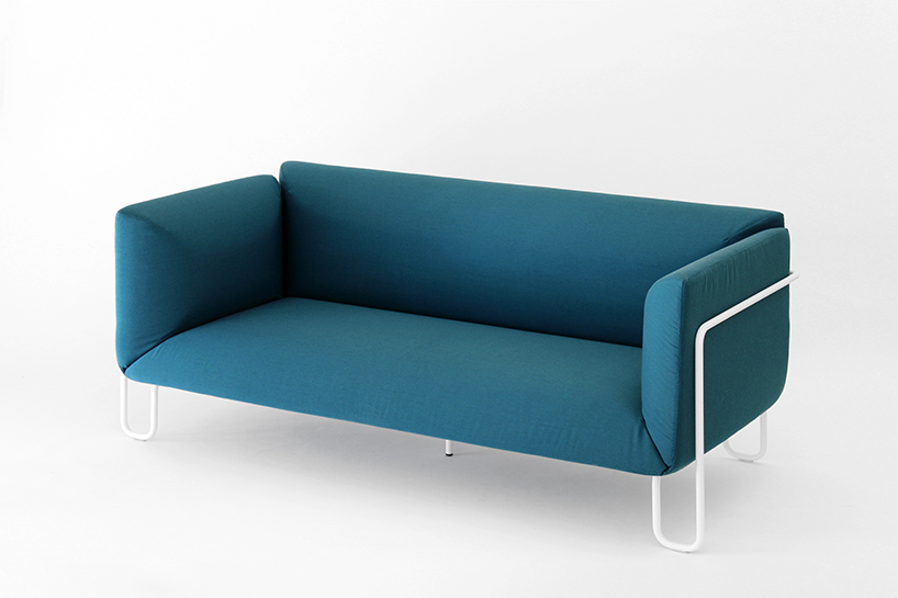 diego sferrazza designs fargo armchair & two-seat couch for spHaus