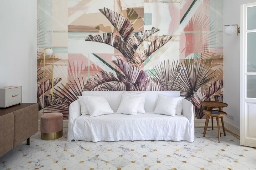 pardini hall applies marble finishes to '3VB' apartment in forte dei marmi designboom