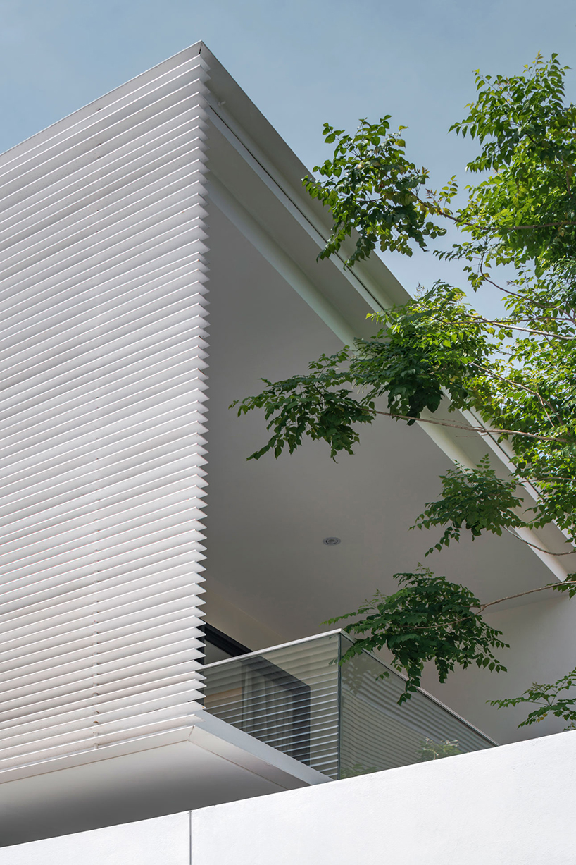 anonym's Y house is designed to be protective as well as open towards the urban changes