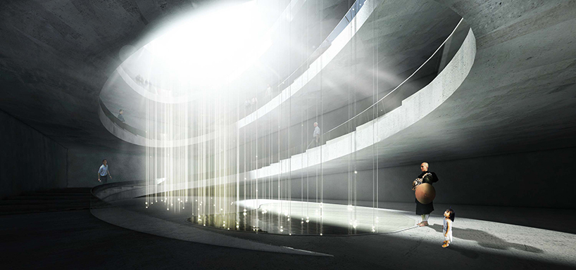 arch out loud releases proposals for vertical cemeteries in tokyo