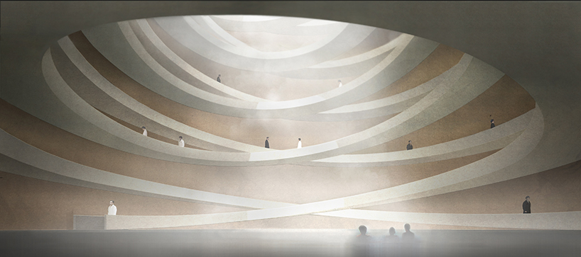 arch out loud dmz underground bathhouse competition results designboom 