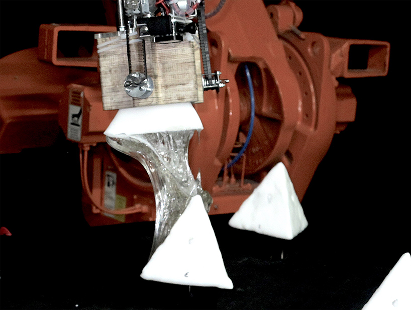 automated robotic fabrication for temporary architecture