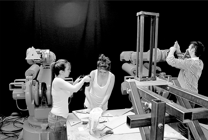 automated robotic fabrication for temporary architecture