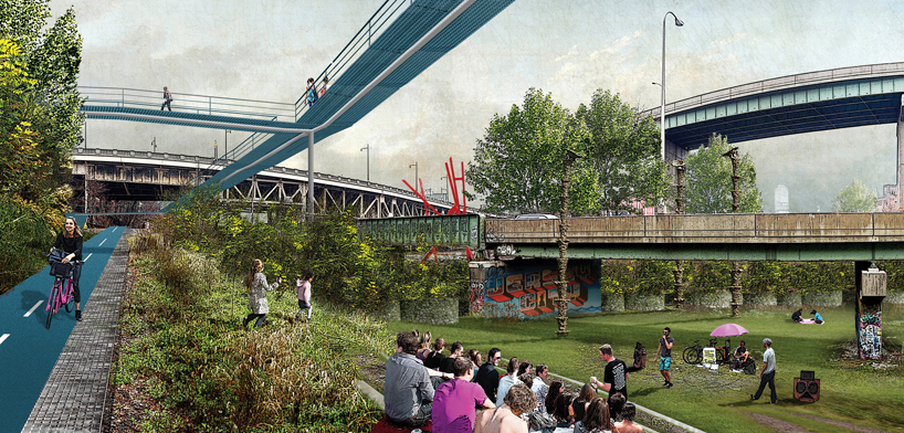 so + so studio envisions revitalized jersey city railroad as an elevated public park - 1
