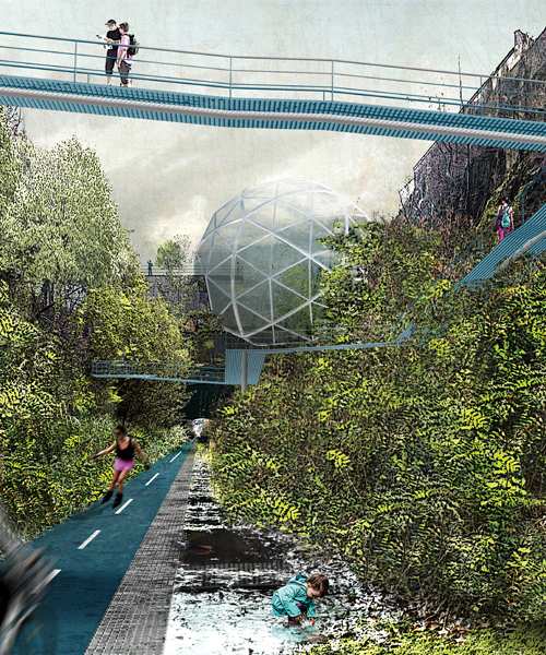 so + so studio envisions revitalized jersey city railroad as an elevated public park