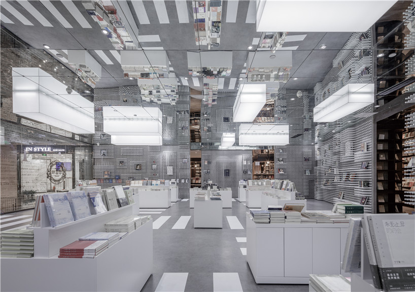 xl-muse zhongshuge bookstore shanghai reel mall designboom