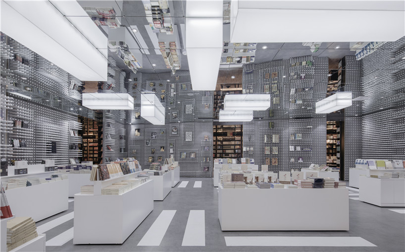 X+living designs city made of books in shanghai