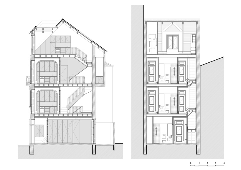 pedro ferreira refurbishes art deco house into tourist-use unit in porto