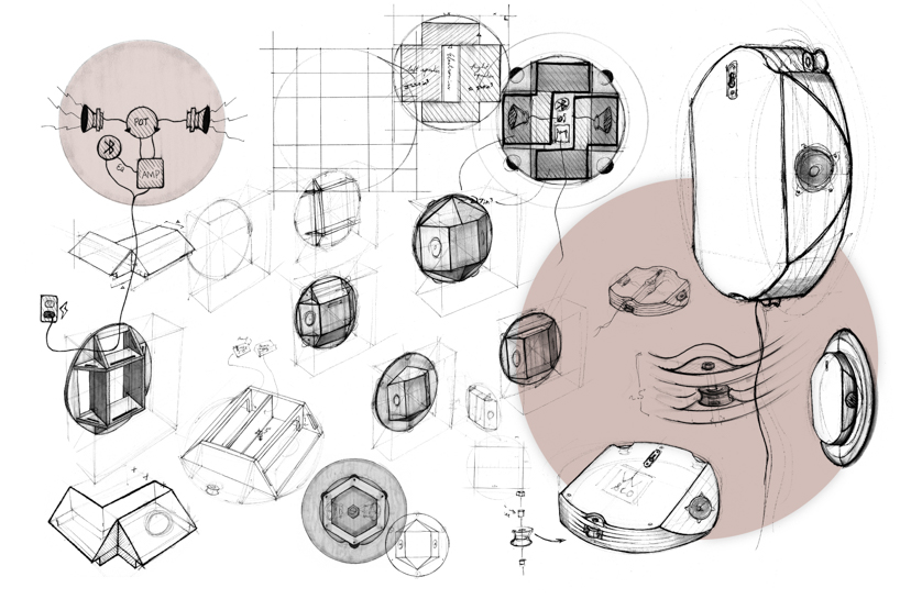 mckay nilson's interactive woodrow stereo developed with swarm design