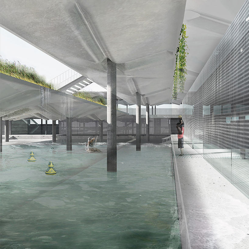 augmented tides oceanic research and education center by rafael berges and jared clifton