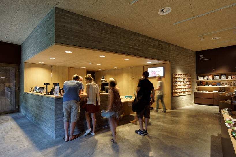 binario architectes villers abbey visitor center belgium designboom